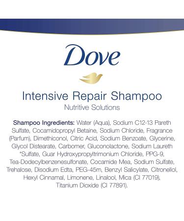 Dove Nutritive Solutions Strengthening Shampoo for Damaged Hair with Keratin Actives 20.4 oz - Pack of 4 - Buy Online on GoSupps.com