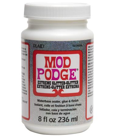 Mod Podge 8 oz Extreme Glitter Synthetic Material White 10.8 x 6.4 x 6.4 cm 236 - Buy Online on GoSupps.com
