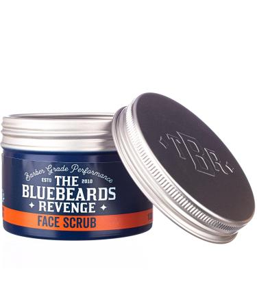 The Bluebeards Revenge Deep Exfoliating Daily Face Scrub for Men - Natural Olive Stones & Ginger - 150ml - Buy Online on GoSupps.com
