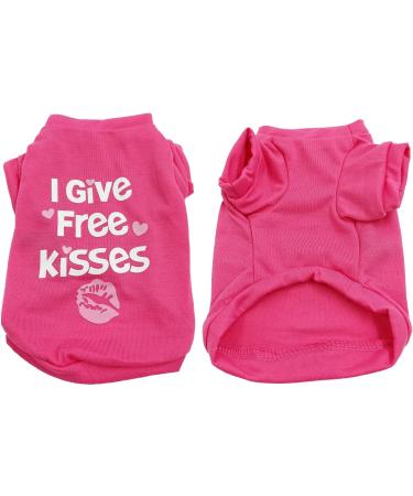 AMAONE Chihuahua Dog Coat - Leopard Bowknot Pink Knitted Jacket for Small Dogs - Winter Pet Clothing XS - Buy Online on GoSupps.com