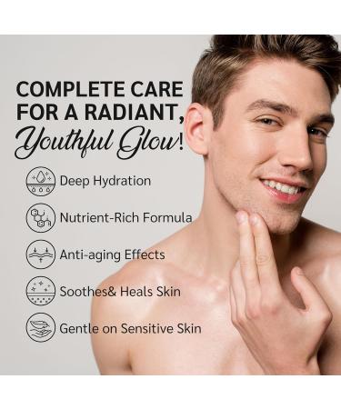 Men's Beef Tallow for Skin Care:100% Grass-Fed Beef Tallow Face Moisturizer For Men - Tallow and Honey Balm With Olive Oil Manuka Honey For Sensitive Dry Skin Repair 1.7 oz 1.7 Ounce - Buy Online on GoSupps.com