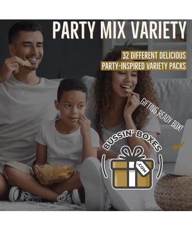 Party Mix Snack Mix Variety Assortment (32 Count) - Individual Packs | Bussin Boxes - Buy Online on GoSupps.com