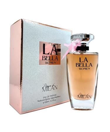 La Bella Women's Cologne 3.4 Fl. Oz. Eau de Parfum Spray La Vida Bella Long Lasting Floral & Sweet Fragrance