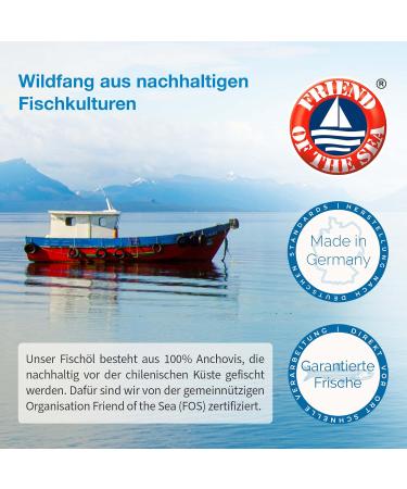 Highly Purified Omega 3 Fish Oil Capsules | 1 000 mg Omega-3 Fatty Acids (300 mg DHA & 400 mg EPA) | Triglyceride Form | 3-Month Supply - Shop Now! - Buy Online on GoSupps.com