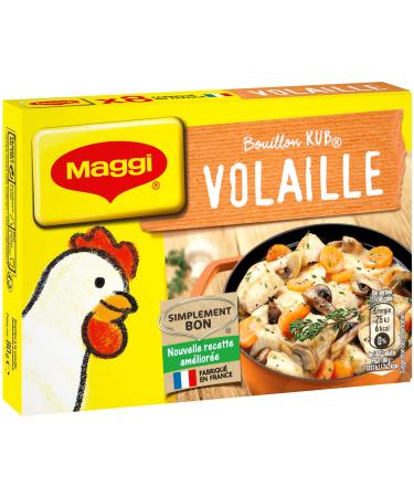 Maggi Bouillon KUB Volaille (8 Cubes) 80g