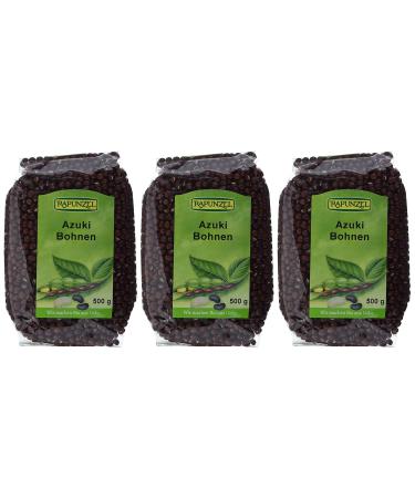 Buy Rapunzel Azuki Beans (Pack of 3 x 500g) - Premium Quality International Shipping Available - Buy Online on GoSupps.com