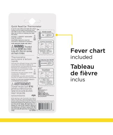 Safety 1st Quick Read Ear Thermometer - Accurate & Instant Temperature Reading - Buy Online on GoSupps.com