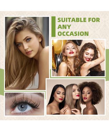 False Eyelashes & Lash Extension Kit | 40pcs D Curl Cluster Lashes Eyelash Glue Included | Natural & Reusable 10-12mm Easy to Use - Buy Online on GoSupps.com