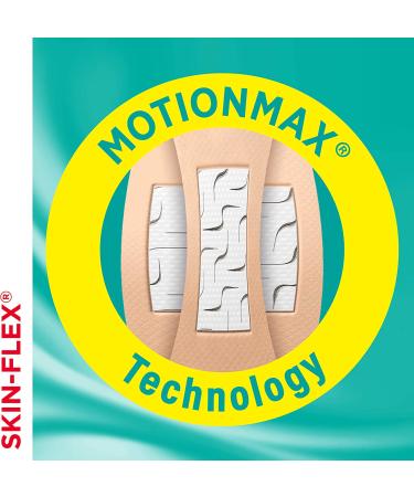 Band-Aid Skin-Flex Adhesive Bandages for First Aid - 60 Count Twin Pack - Buy Online on GoSupps.com