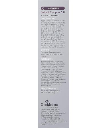 SkinMedica Retinol 1.0 Complex 1 Fl Oz - Advanced Retinol Treatment - Buy Online on GoSupps.com