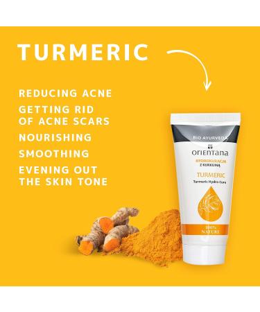 Orientana - Turmeric Face Moisturizer | Vegan | Mattifying Anti-Aging & Anti-Inflammatory Moisturizer | For Dark Spots & Acne - 30g - Buy Online on GoSupps.com