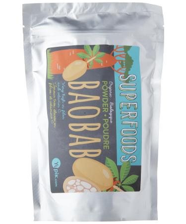 Yupik Organic Baobab Powder Superfood 250g 6 Count 250 g (Pack of 6)
