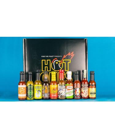 Hot Ones Season 21 Hot Sauces 10-Pack - 5 fl oz Bottles - Buy Online on GoSupps.com