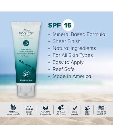SPF 15 Mineral Sunscreen Lotion with Rose Hips Oil | Cruelty-Free & Reef Safe | Made in USA - Buy Online on GoSupps.com