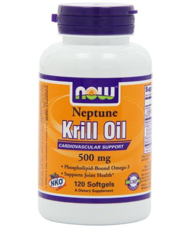 NOW Foods NOW Neptune Krill Oil 500 mg 120 softgels