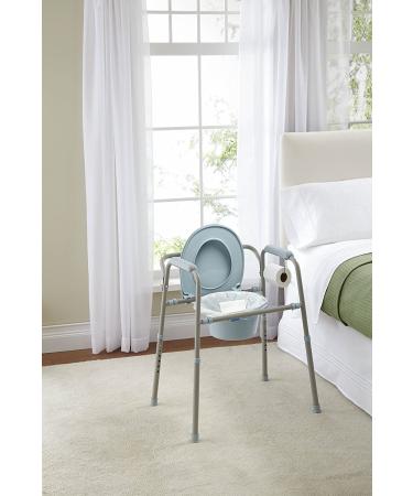Medline Commode Liner with Absorbent Pad - 12 Count Pack - Buy Online on GoSupps.com