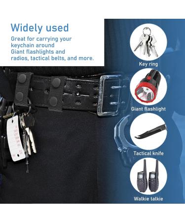 4-Pack Nylon Duty Belt Keepers - Elastic Belt Holder for 2 & 2.25 Safety Belts | Tactical Police & Military Accessories - Buy Online on GoSupps.com