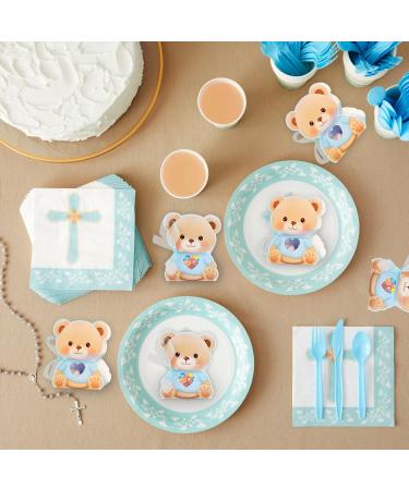 50 Cute Blue Baby Bear Gift Boxes for Baptism | BabyArty Guest Gift Packaging - Buy Online on GoSupps.com