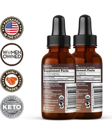 Papaya Seed Extract Liquid Juice - Organic 1oz Sublingual Bottle for Gut Health, Immune & Digestion Support - Herbal Goodness - Buy Online on GoSupps.com