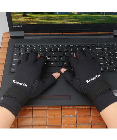 Copper Compression Arthritis Gloves with Adjustable Wrist Strap - Small/Medium (2 Pairs) - Buy Online on GoSupps.com