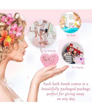 Unicorn Bath Bomb 6-Piece Set - Handmade Fizzy Spa Essential Oil Moisturize & Relax for Kids, Girls, Women - Perfect Christmas Gift for Shower - Birthday, Valentines - Buy Online on GoSupps.com