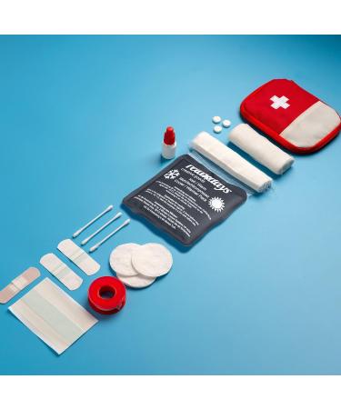 Relaxdays Cooling Pads Set of 8 - Reusable Gel Compresses for First Aid Cold-Warm Relief 11x11 cm - Black - Buy Online on GoSupps.com