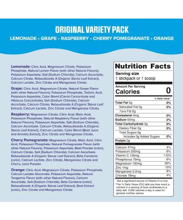 Ultima Replenisher Electrolyte Packets - 20 Count Variety Pack | Keto & Sugar Free - On the Go Hydration | Non-GMO & Vegan | Feel Replenished and Revitalized - Buy Online on GoSupps.com