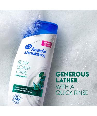 Head and Shoulders Itchy Scalp Care Anti-Dandruff Shampoo - Paraben Free, 13.5 fl oz - Buy Online on GoSupps.com