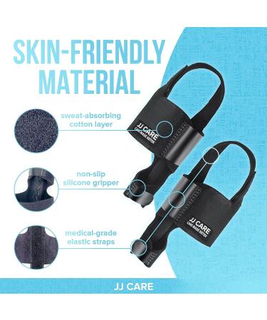 JJ CARE Adjustable Bunion Corrector for Men and Women - Toe Hallux Valgus Splint & Separator with Crank Cushion and Strap Stretcher - Buy Online on GoSupps.com