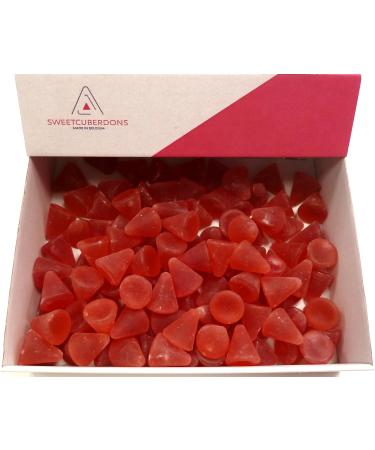 SweetCuberdons SweetCuberdons Traditional Belgian Cuberdon Candies 2 kg (Cherry)