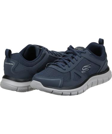 Skechers Men's Track Scloric Oxford Navy 11.5 Wide US - Comfort & Style | [Your Brand Name] - Buy Online on GoSupps.com
