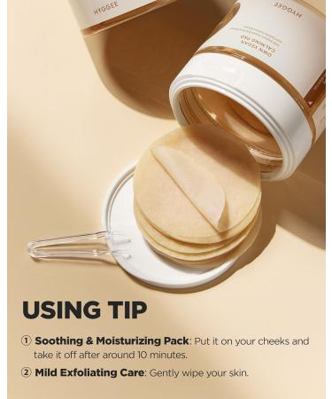Own Vegan Calming Pad - Cotton Facial Toner Pads with Sophora Flavescens Extract | Calming Exfoliating Moisturizing | 70 Sheets - International Shipping Available - Buy Online on GoSupps.com