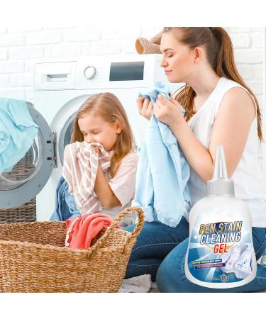 Pen Stain Remover for Clothes - Clothing Ink Stain Removal | Stain Remover for Clothes Watercolor Pen Marker Pen Ballpoint Pen Ink Stains Cleaner for Laundry Clean - Buy Online on GoSupps.com