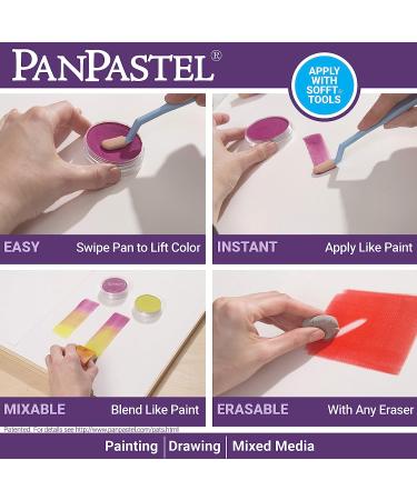 PanPastel 30101 Ultra Soft Artist Pastel 10 Color Painting Set with Sofft Tools - 20 Piece Set - Buy Online on GoSupps.com