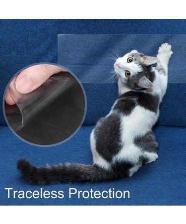 Clear Premium Heavy Duty Door Scratch Protector | Large Vinyl Guard for Furniture & Walls | Protect Your Door from Dog Scratching - Buy Online on GoSupps.com