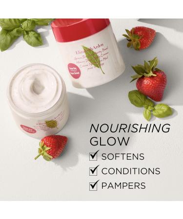 Elizabeth Arden Green Tea Strawberry Basil Honey Drops Body Cream Hydrating Lightweight Moisturizer for Skin Care 16.9 fl oz - Buy Online on GoSupps.com