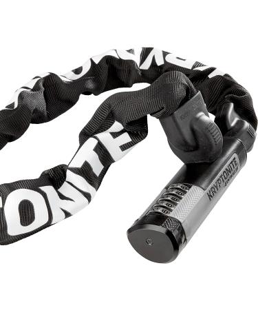 Kryptonite Kryptolok 912 9.5mm Combo Chain Bike Lock - Black | Durable Security Solution - Buy Online on GoSupps.com
