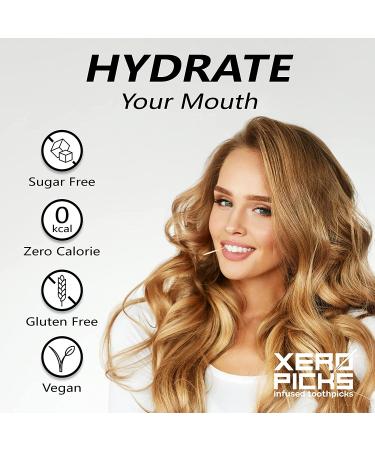 Xero Picks Energy Infused Toothpicks with Caffeine, B12, and B6 - Variety Pack (100 Picks) - Buy Online on GoSupps.com