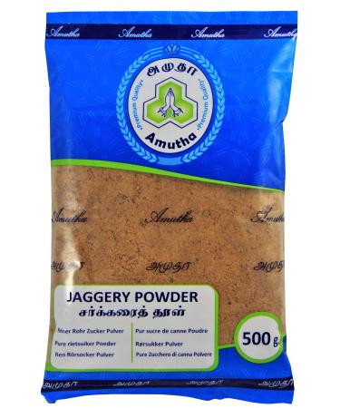 Amutha Jaggery Powder Natural Cane Sugar Ground 500g