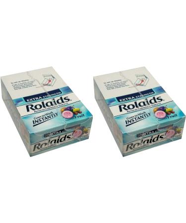 Rolaids XS Fruit 10ct Tablet - Box of 12 (Pack of 2) - Buy Online on GoSupps.com