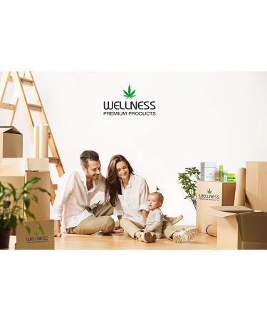 Wellness Premium Hydration Travel Box | Shampoo Conditioner & Mask for All Hair Types | Organic Hemp Oil Infused | International Shipping Available - Buy Online on GoSupps.com