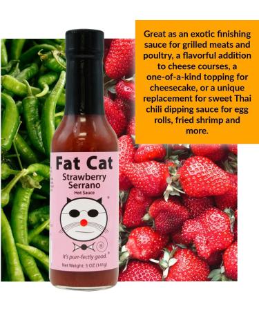 Fat Cat Strawberry Sauce - Buy Online on GoSupps.com