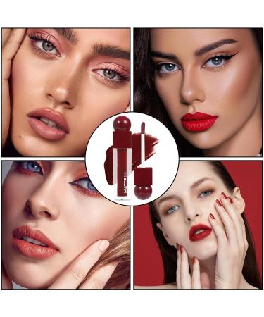 Huyeruie Matte Liquid Lipstick - Long-Lasting Creamy Lip Color | Smooth Nude Lipstick in 6 Colors | Long-Lasting High Color | Lip Makeup - Buy Online on GoSupps.com