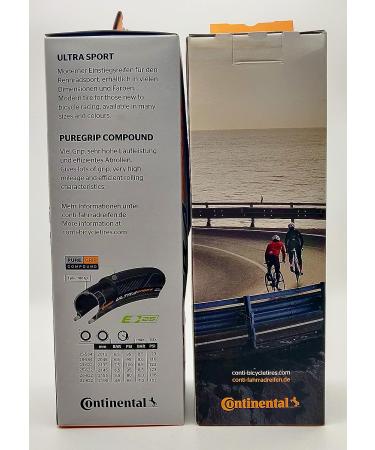 Ultra Sport III 700x25 Black/Black - High Performance Bike Tire - Buy Online on GoSupps.com