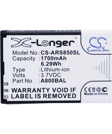 1700mAh Replacement Battery for Maxcom D243 MM141 - High Capacity & Reliable Power - Buy Online on GoSupps.com