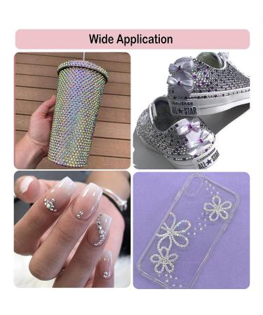 4200Pcs Multi-Color Face Gems with Makeup Glue and Nail Art Tools - Rhinestone Gems for Makeup, Nail Art, Body, Hair, Crafts - Buy Online on GoSupps.com