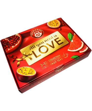  DEKOND TEEKANNE - Love Collection Tea Box - Fruit Tea Blend - 3 x 10 tea bags - 67.5 g - Buy Online on GoSupps.com