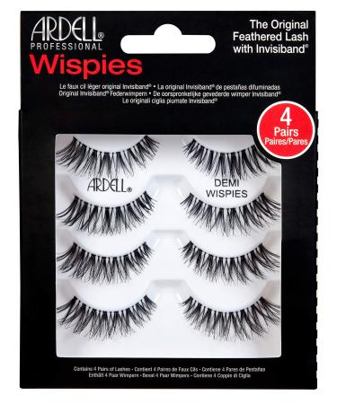 THE Best 4 Pairs Ardell Demi Wispies Natural Multipack False Eyelashes Fake Eye Lashes - Buy Online on GoSupps.com