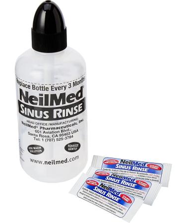 NeilMed Sinus Rinse Starter Kit - 5 Packets - Complete 5 Piece Set - Buy Online on GoSupps.com