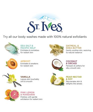 St. Ives Even & Bright Body Wash Pink Lemon and Mandarin Orange 24 Fl Oz - Revitalize and Brighten Your Skin - Buy Online on GoSupps.com